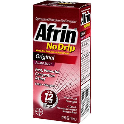 Afrin No Drip Pump Mist 15 ml