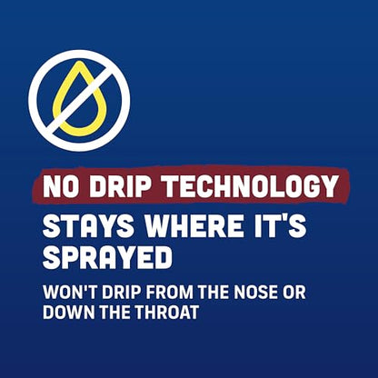 Afrin No Drip Night Pump Nasal Mist - Fast and Powerful Relief from Nasal Congestion, Chamomile, 0.5 Fl Oz (Pack of 1)