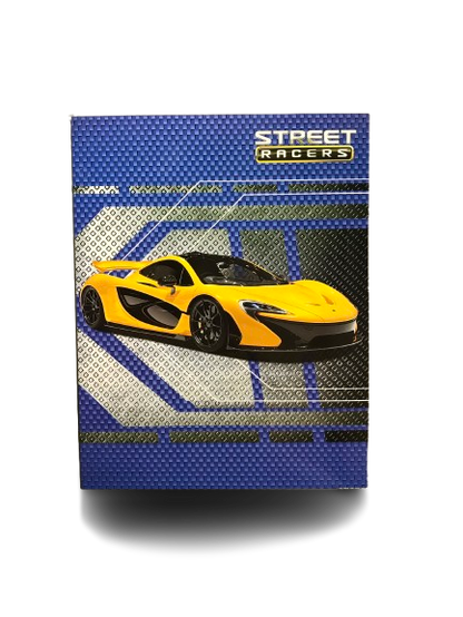 Street Racer, Two-Pocket Portfolios Folders, Pack of 4, Assorted designs