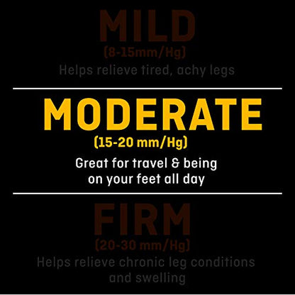 FUTURO Anti-Embolism Knee Length Stockings, Large Regular, White, Moderate (18 mm/Hg)