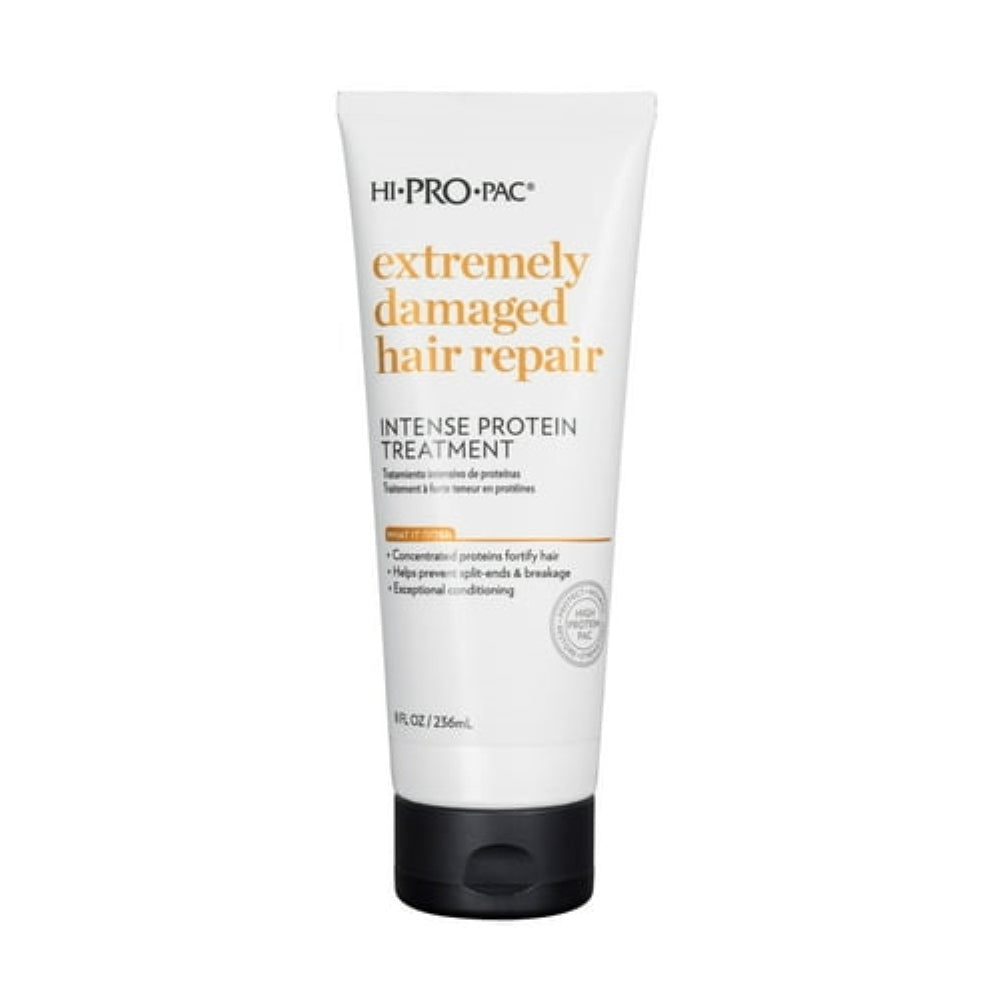 Hi-Pro-Pac Extremely Damaged Hair Repair, Intense Protein Treatment Hair Mask, 8 oz