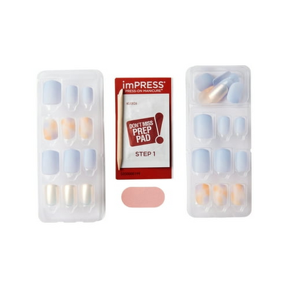 KISS imPRESS Press-On Nails, ‘Giggle Giggle’, 30 Count