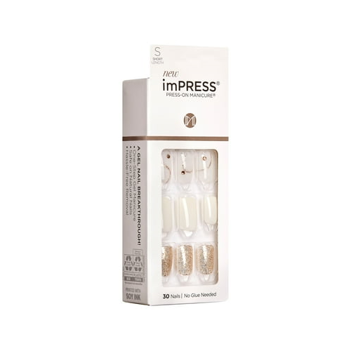KISS imPRESS Press-On Nails, 'Shine On You', 30 Count
