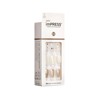 KISS imPRESS Press-On Nails, 'Shine On You', 30 Count