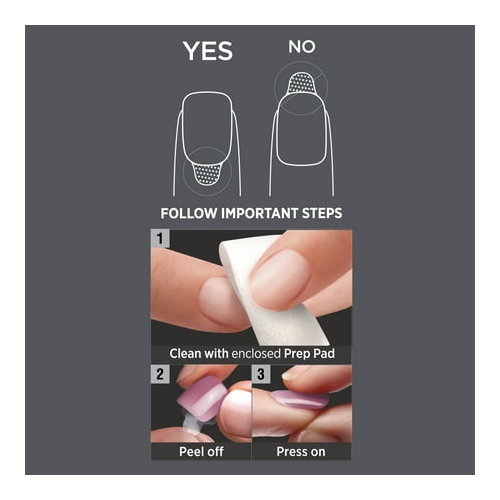 imPRESS Halloween Press-on Manicure, ‘Bone appetit’, 30 Count