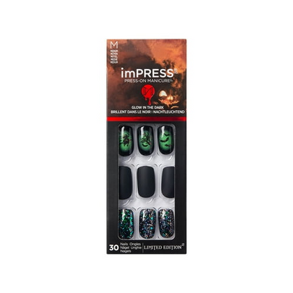 imPRESS Halloween Press-on Manicure, ‘Witchful Thinking’, 30 Count