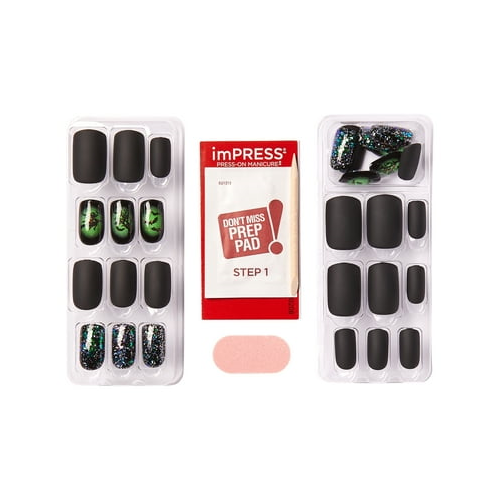 imPRESS Halloween Press-on Manicure, ‘Witchful Thinking’, 30 Count