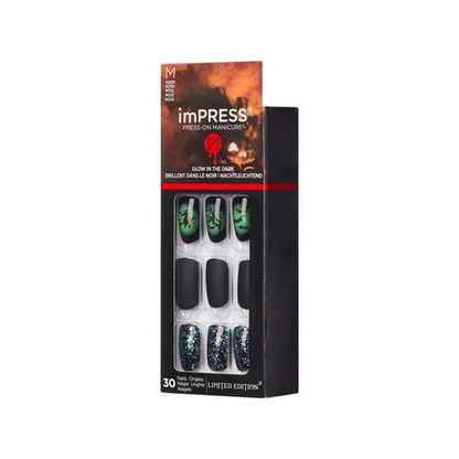 imPRESS Halloween Press-on Manicure, ‘Witchful Thinking’, 30 Count