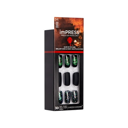 imPRESS Halloween Press-on Manicure, ‘Witchful Thinking’, 30 Count