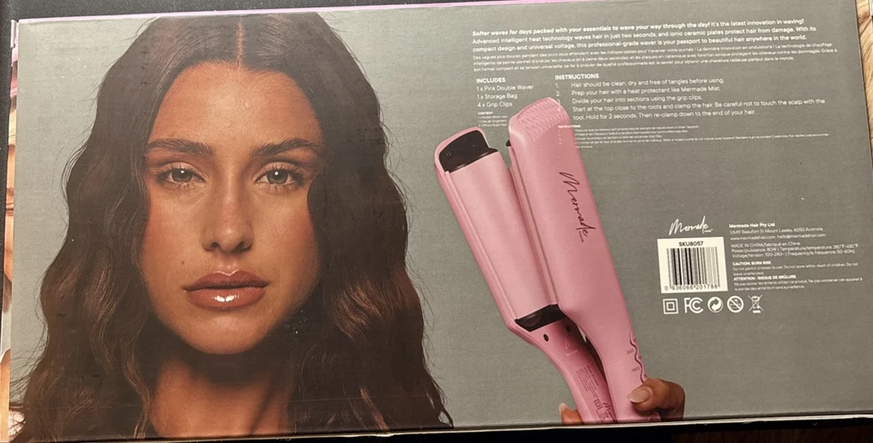 Mermade MY WAVE KIT Pink Double Waver