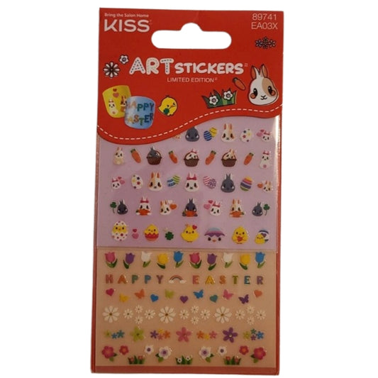 Kiss Nail Art Stickers #89741 Easter Basket - Limited Edition