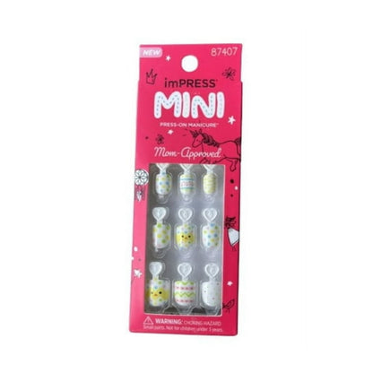imPRESS Mini,  Press On Manicure, EGGcelent Day 87407