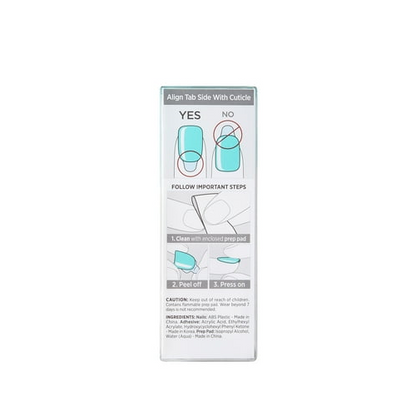 KISS imPRESS Color Press-On Nails, 'Abstract', 30 Count