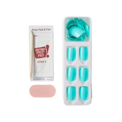 KISS imPRESS Color Press-On Nails, 'Abstract', 30 Count