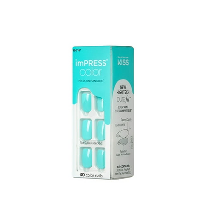 KISS imPRESS Color Press-On Nails, 'Abstract', 30 Count