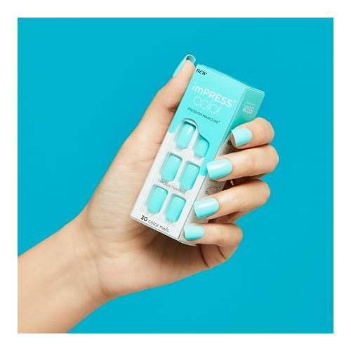 KISS imPRESS Color Press-On Nails, 'Abstract', 30 Count
