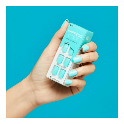 KISS imPRESS Color Press-On Nails, 'Abstract', 30 Count