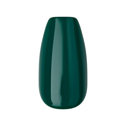 imPRESS Holiday Press-On Nails, Cozy Comfort, Green, Medium Length, Coffin Shape, 30 Ct.