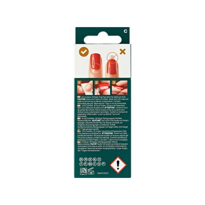 imPRESS Holiday Press-On Nails, Cozy Comfort, Green, Medium Length, Coffin Shape, 30 Ct.