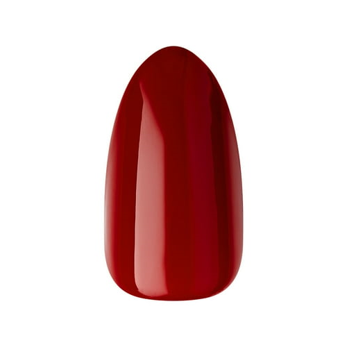 imPRESS Holiday Press-On Nails,White Night, Red, Medium Length, Almond Shape, 30 Ct.