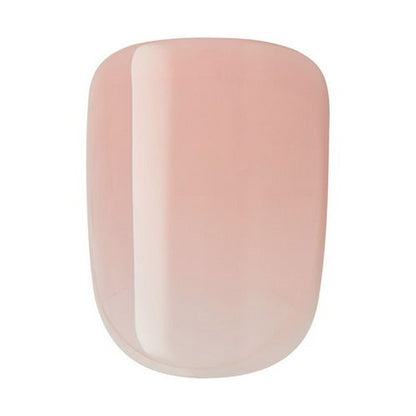 imPRESS Holiday Press-On Nails, Snowy Village, Neutral, Short, Square Shape, 30 Ct.