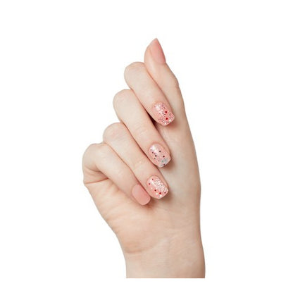 imPRESS Holiday Press-On Nails, Snowy Village, Neutral, Short, Square Shape, 30 Ct.