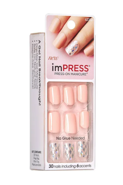 KISS ImPRESS Press-on Nails Gel Manicure - Symphony 36 Fake Nails