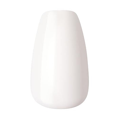 KISS imPRESS Color Press-On Nails Polish-Free Manicure Set, ‘Frosting’, 30 Chip-Proof, Smudge-Proof Fake Nails