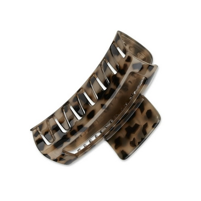 Scunci Open Center Claw Clip, Tortoise Shell