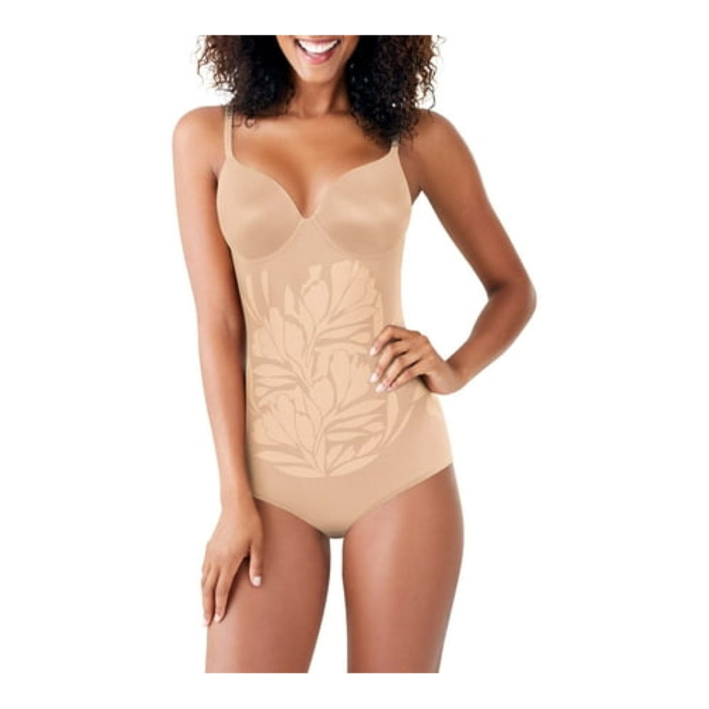 Maidenform Women’s Shapewear FitSense Extra Firm Shaping Bodysuit FLS075 Size M