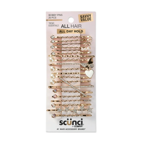 Conair, Real Style Bobby Pins, 20 Count