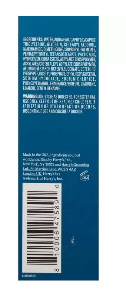 Harry's Men's Hydrating Night Lotion with Chamomile and Palo Santo, 1.7 fl oz