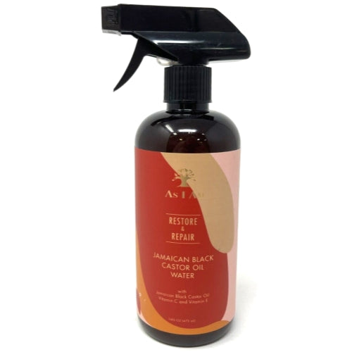 As I Am Restore & Repair Jamaican Black Castor Oil Water 16 fl oz