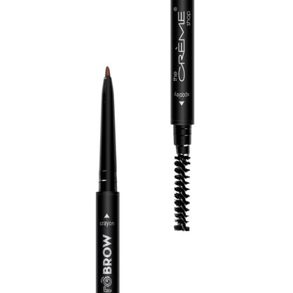 The Creme Shop Macro Brow Pencil, Auburn, Presentation May Vary