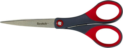 3M Scotch Precision Scissors with 6" Blades, Red