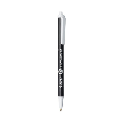 BIC PrevaGuard Antimicrobial Clic Stic Ballpoint Pen Retractable Black 5 Pack x 2