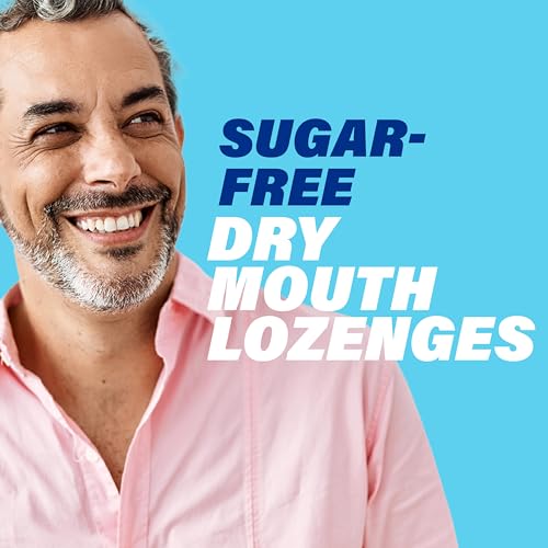 ACT Dry Mouth Lozenges with Xylitol, Soothing Mint, 18 Lozenges