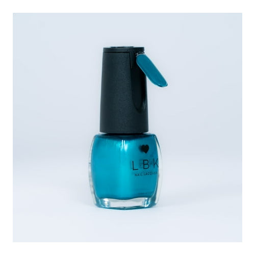 LBK Love by Kemeny, Don't Steal My Teal, Metallic Nail Polish LBK57, 0.45 fl oz