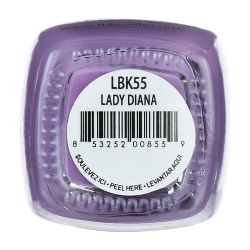 LBK Love by Kemeny, Lady Diana, Deep Violet Nail Polish LBK55, 0.45 fl oz