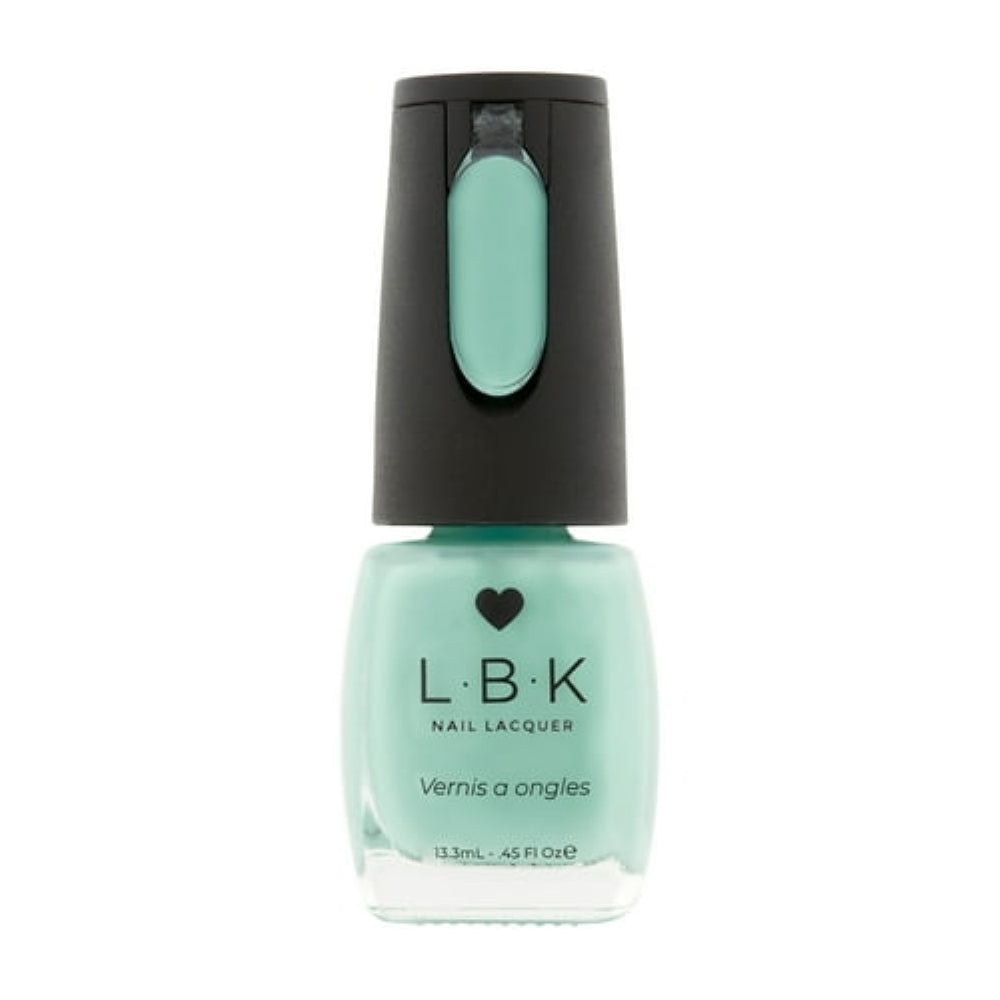 L.B.K Love by Kemeny Nail Lacquer, Aqua Marine Green LBK82, 0.45 fl oz