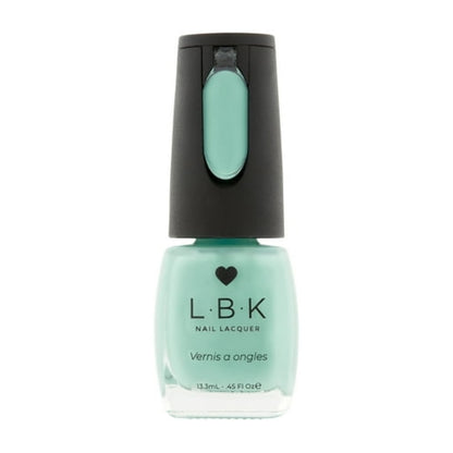 L.B.K Love by Kemeny Nail Lacquer, Aqua Marine Green LBK82, 0.45 fl oz
