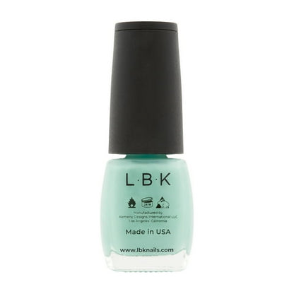 L.B.K Love by Kemeny Nail Lacquer, Aqua Marine Green LBK82, 0.45 fl oz
