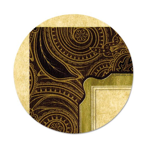 Southworth(R) Foil-Enhanced Parchment Certificates, 8 1/2in. x 11in., 24 Lb, Paisley, Ivory/Gold, Pack Of 15