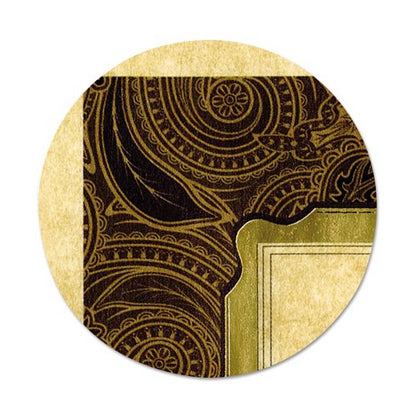 Southworth(R) Foil-Enhanced Parchment Certificates, 8 1/2in. x 11in., 24 Lb, Paisley, Ivory/Gold, Pack Of 15