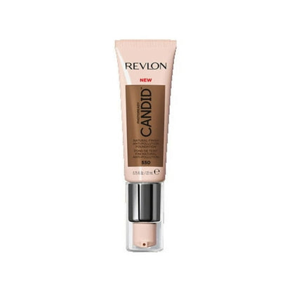Revlon PhotoReady Candid Natural Finish Anti-Pollution Foundation, 550 Mocha, 0.75 fl oz.