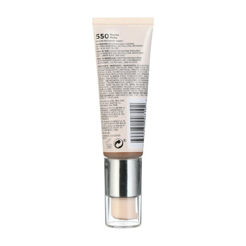 Revlon PhotoReady Candid Natural Finish Anti-Pollution Foundation, 550 Mocha, 0.75 fl oz.