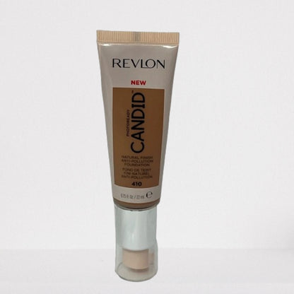 Revlon PhotoReady Candid Natural Finish Anti-Pollution Foundation, 410 Toast, 0.75 fl oz.
