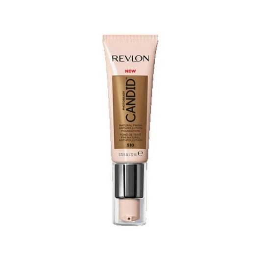 Revlon PhotoReady Candid Natural Finish Anti-Pollution Foundation, 510 Cappuccino, 0.75 fl oz.