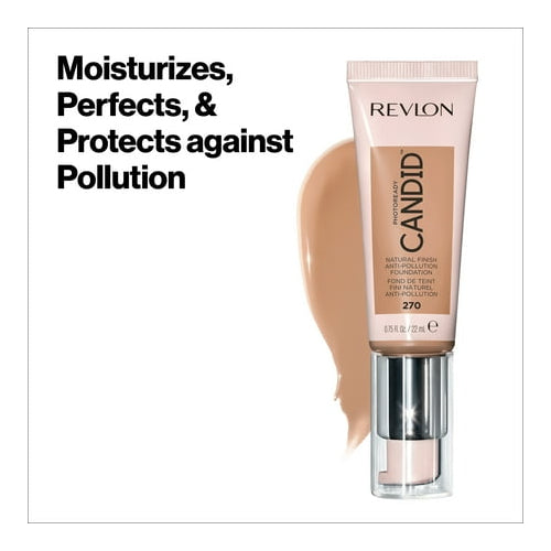 Revlon PhotoReady Candid Natural Finish, Anti-Pollution Foundation, Almond