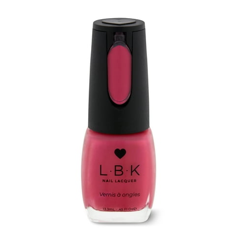 LBK Love by Kemeny, Rockin Rose, Hot Pink Frost Nail Polish